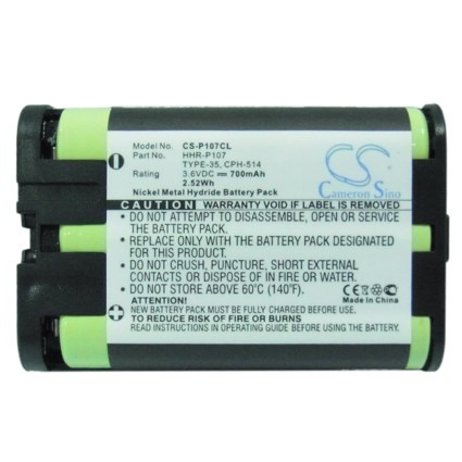 batteri f. Panasonic KX-TG2267B