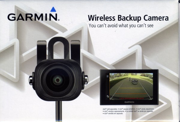 Garmin trådlös backkamera f. Garmin DriveSmart 61 LMT-S