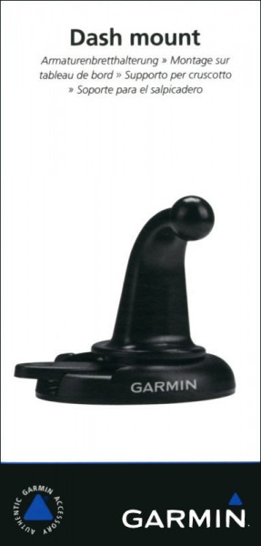 Garmin Instrumentbrädesfäste Platta+arm f. Garmin nüvi 650