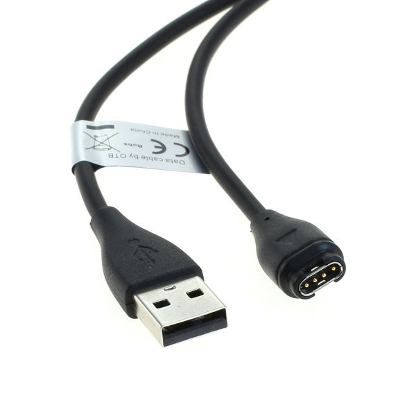USB-datakabel laddningskabel f. Garmin fenix 6 Solar