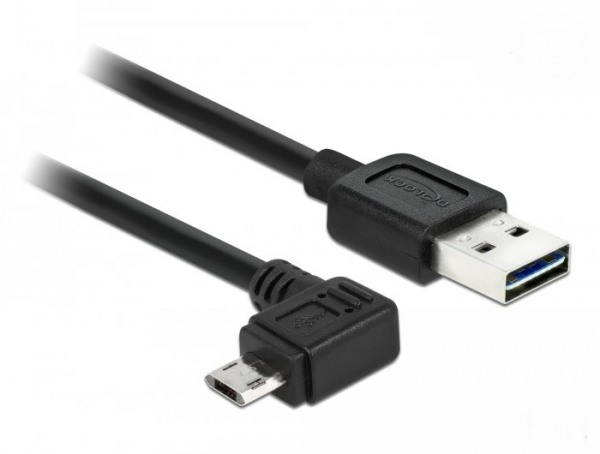 Data cable angled plug 1m EASY-USB for TomTom VIA 53