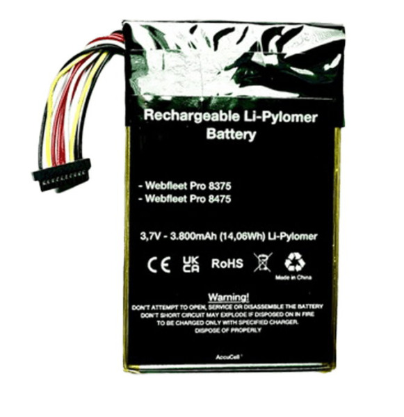 batteri för Webfleet PRO84xx/83xx