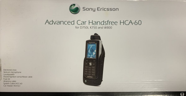 Sony Ericsson Advanced Handsfree Car Kit HCA-60 för Sony Ericsson K750i